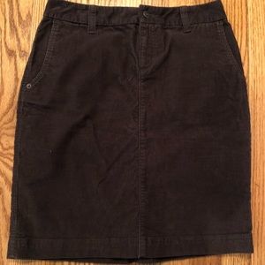 Eddie Bauer Brown Corduroy Shirt